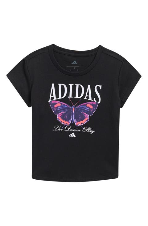 Kids' Photoreal Butterfly Graphic T-Shirt