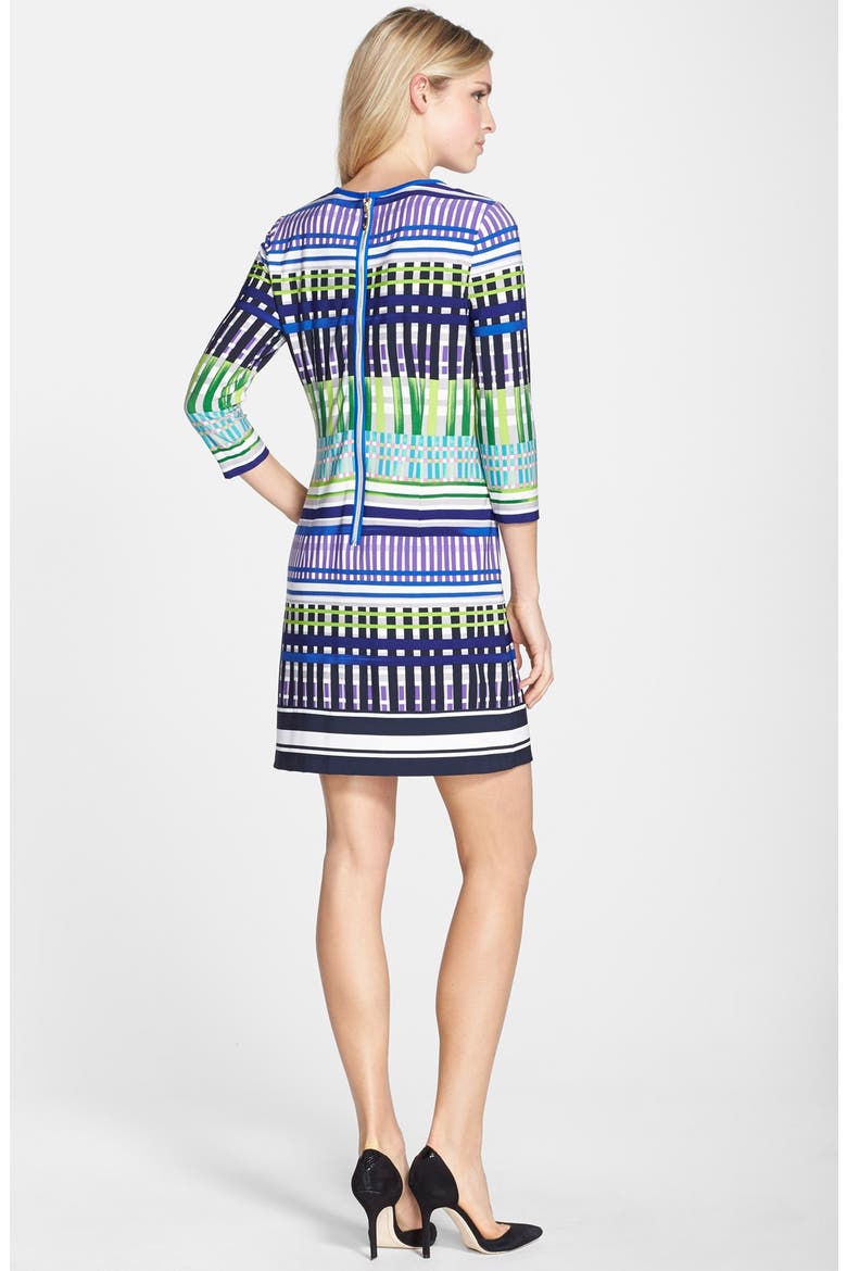 Print Jersey A-Line Dress, Alternate, color, MULTI