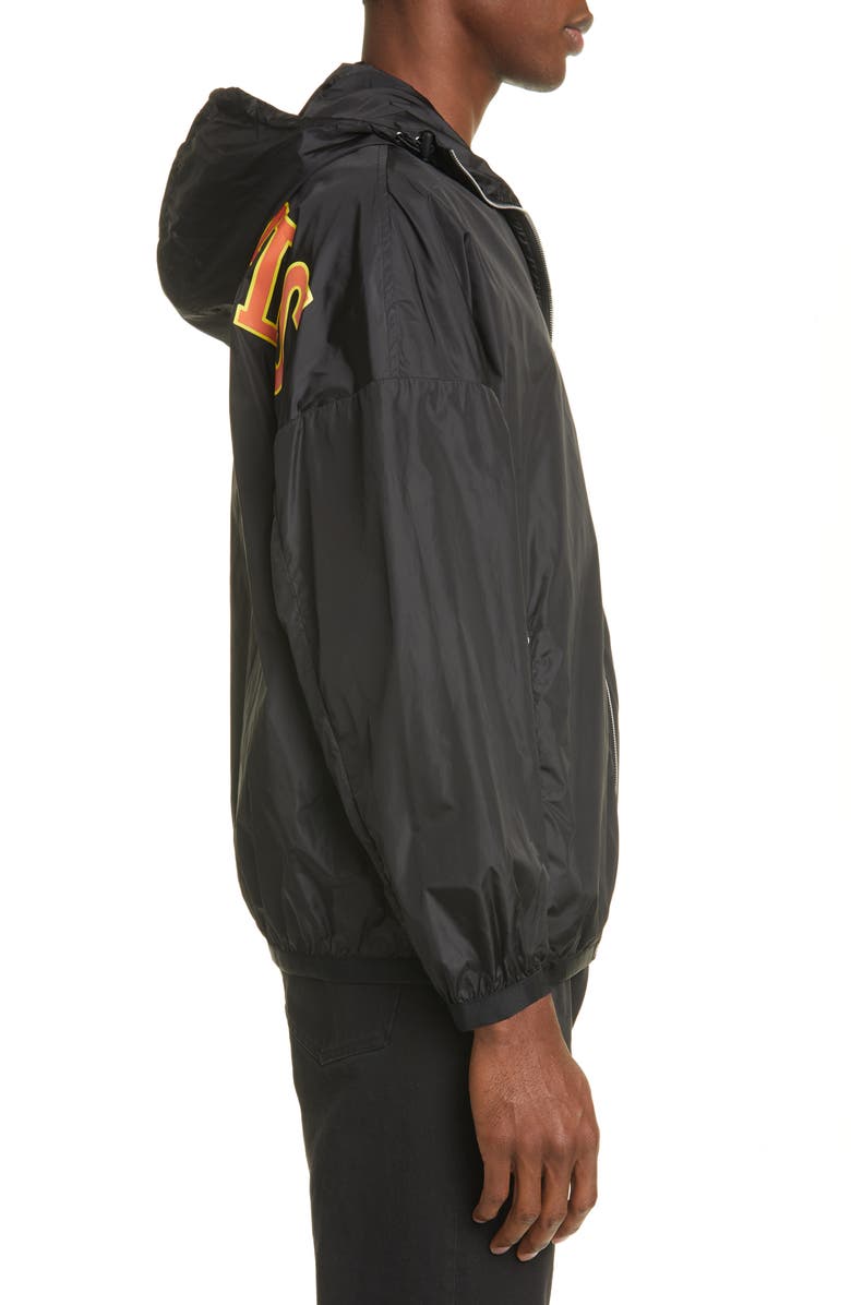 Palm Angels College Logo Windbreaker, Alternate, color,