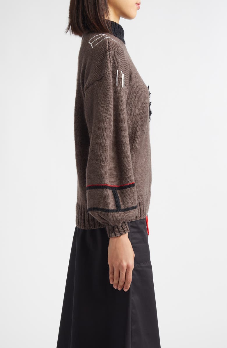 KÚR Hunter Wool Blend Sweater, Alternate, color,
