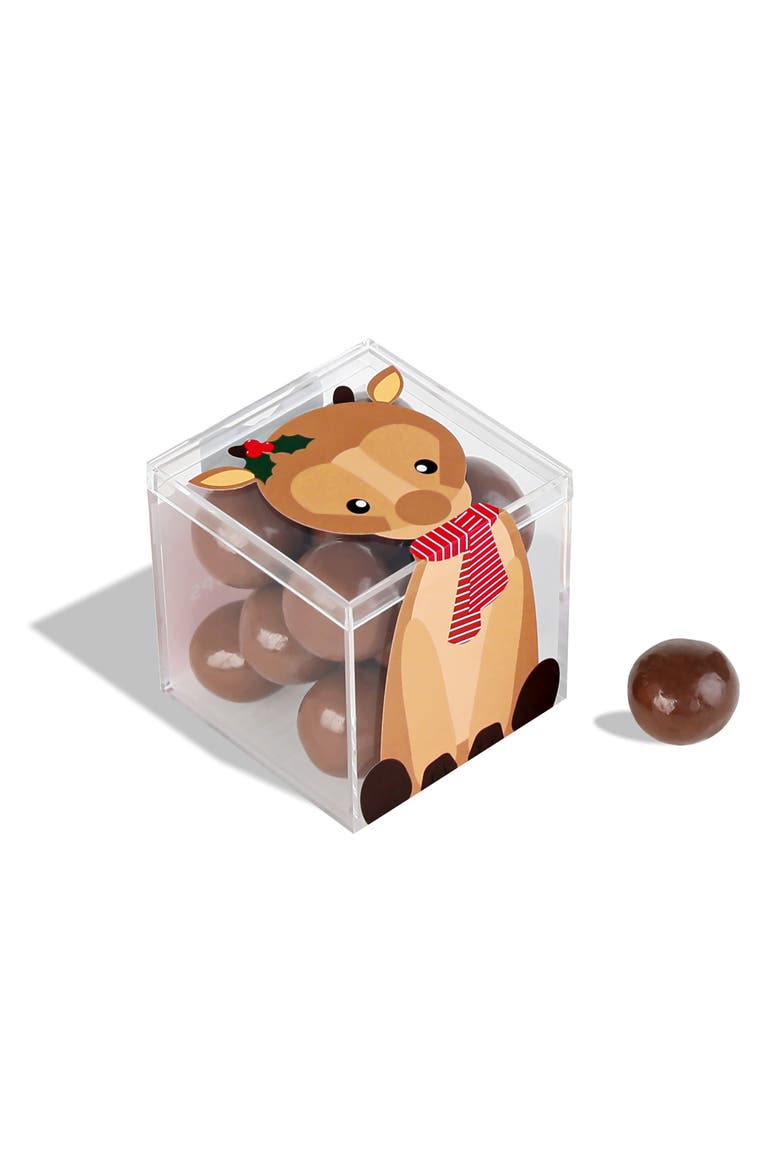 Reindeer Sparkle Pops Candy Cube, Alternate, color, BROWN