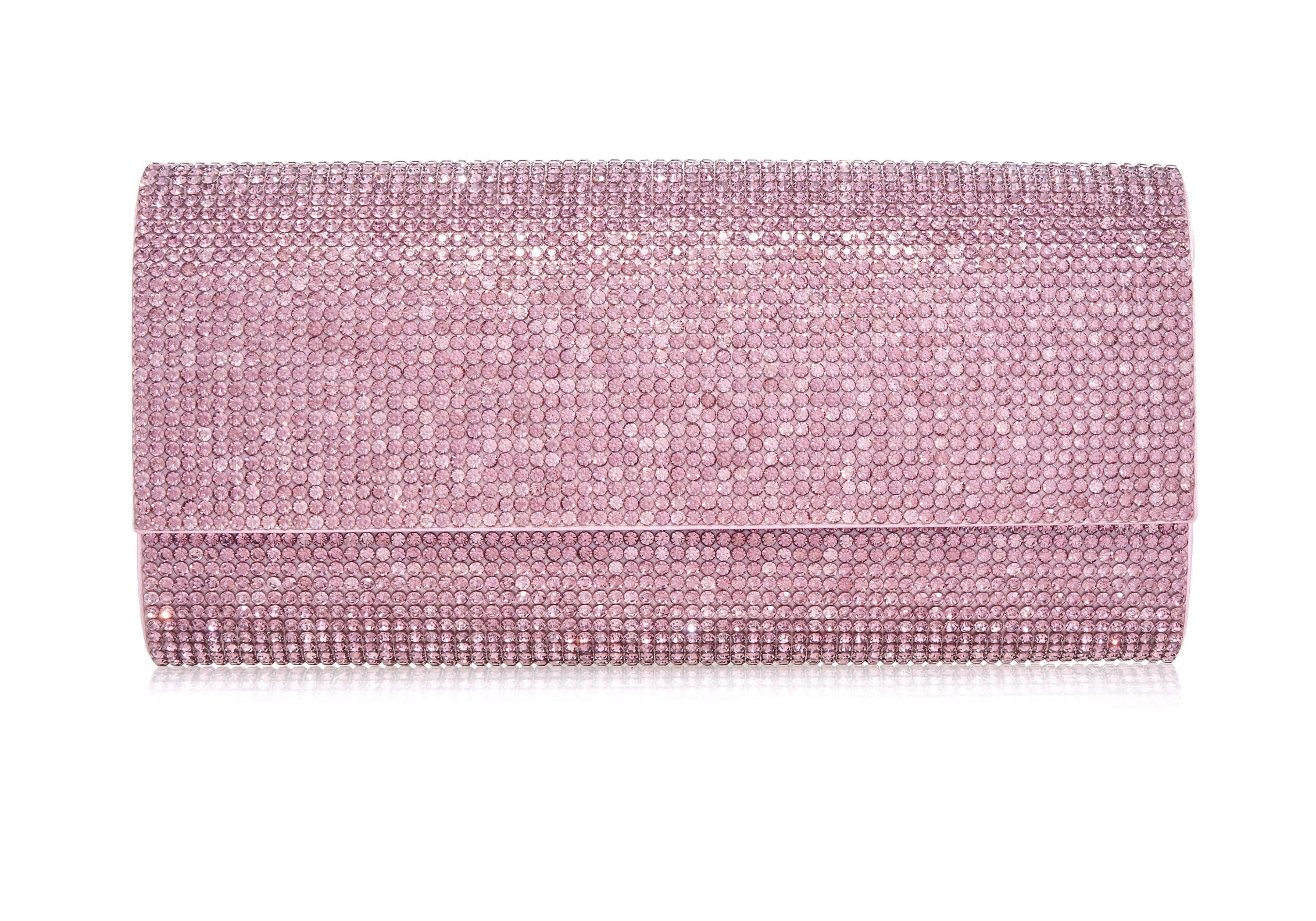 Perry Clutch, Main, color, Silver Light Amethyst