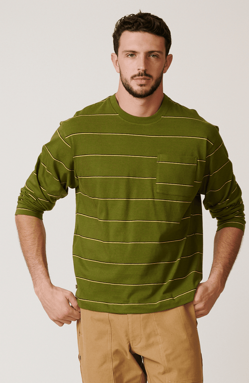 Leisure Lab Oliver Long Sleeve Box T In Multi