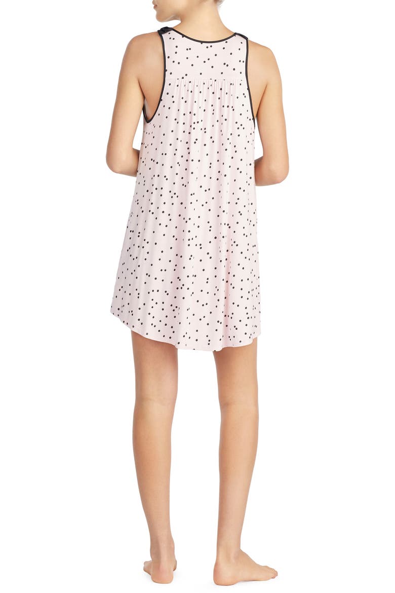 jersey chemise, Alternate, color, SCATTERED DOT PINK