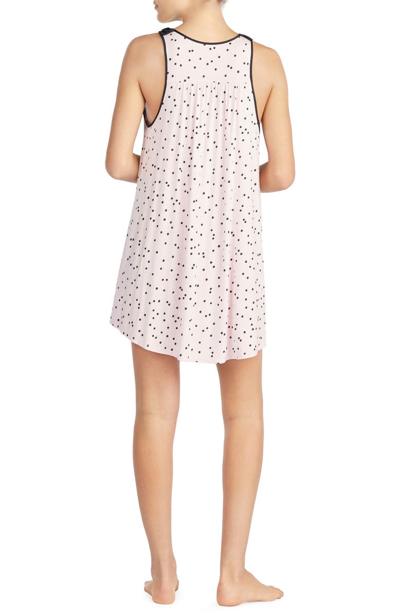Kate Spade New York jersey chemise, Alternate, color, Scattered Dot Pink
