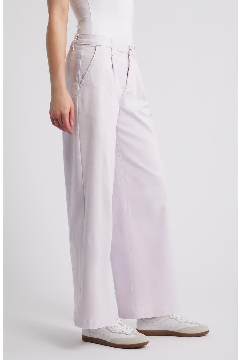 Wide Leg Trouser Jeans, Alternate, color, LILAC