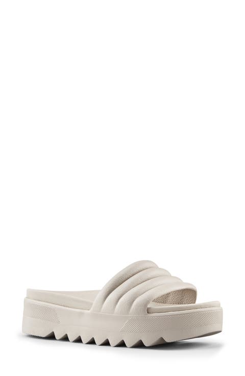 Pool Party Platform Slide Sandal