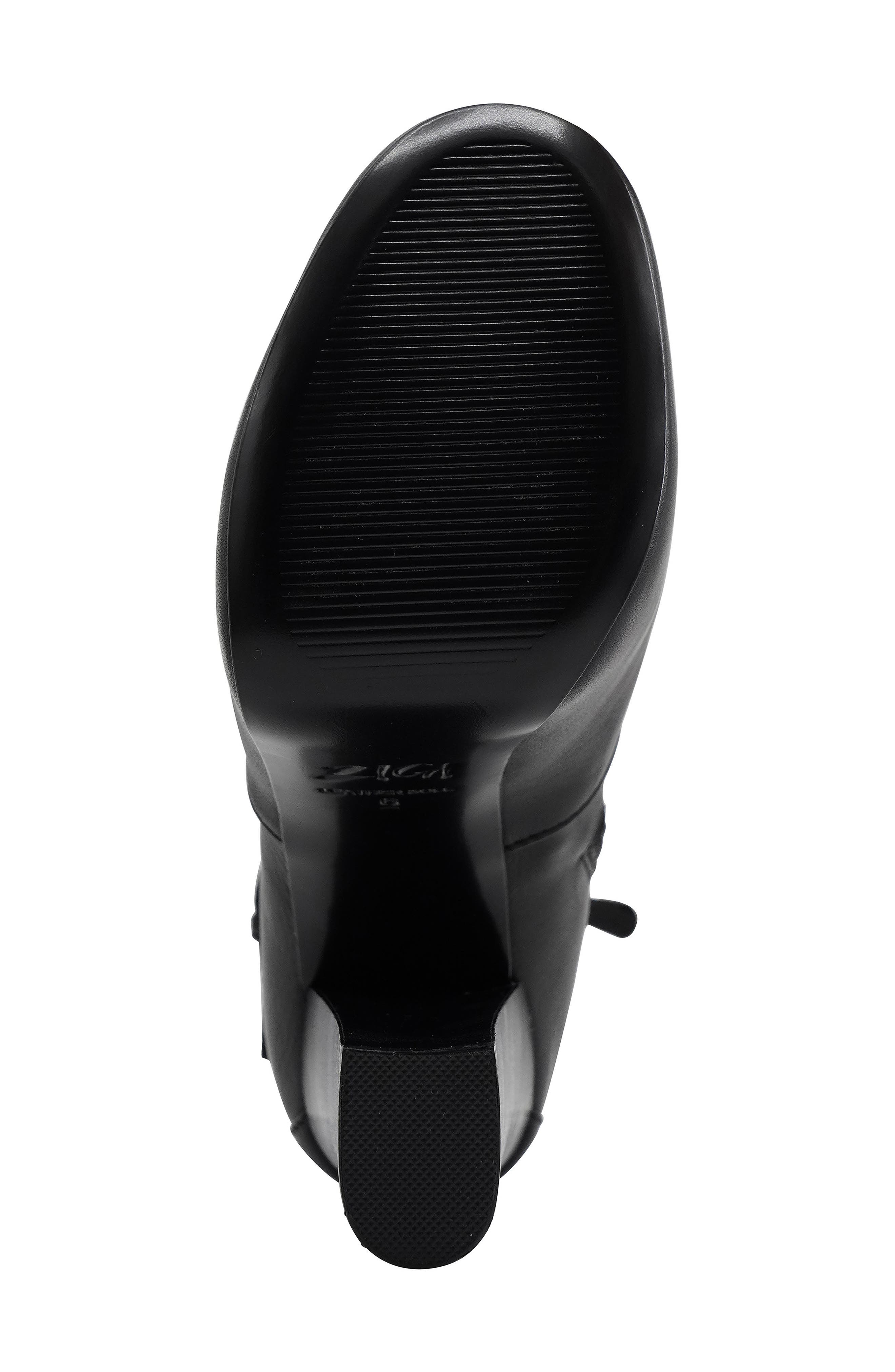 ZIGI Ona Platform Bootie, Alternate, color, Black