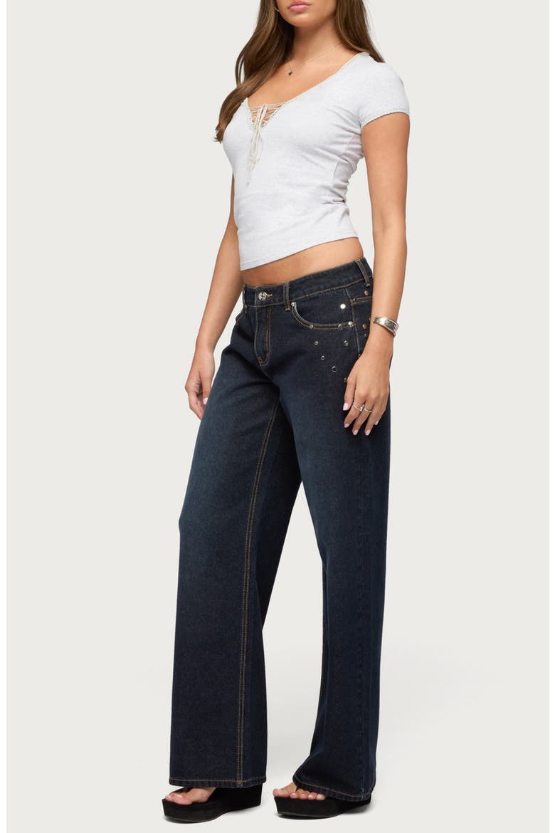 Balor Lace Up Top, Alternate, color, GRAY-MELANGE