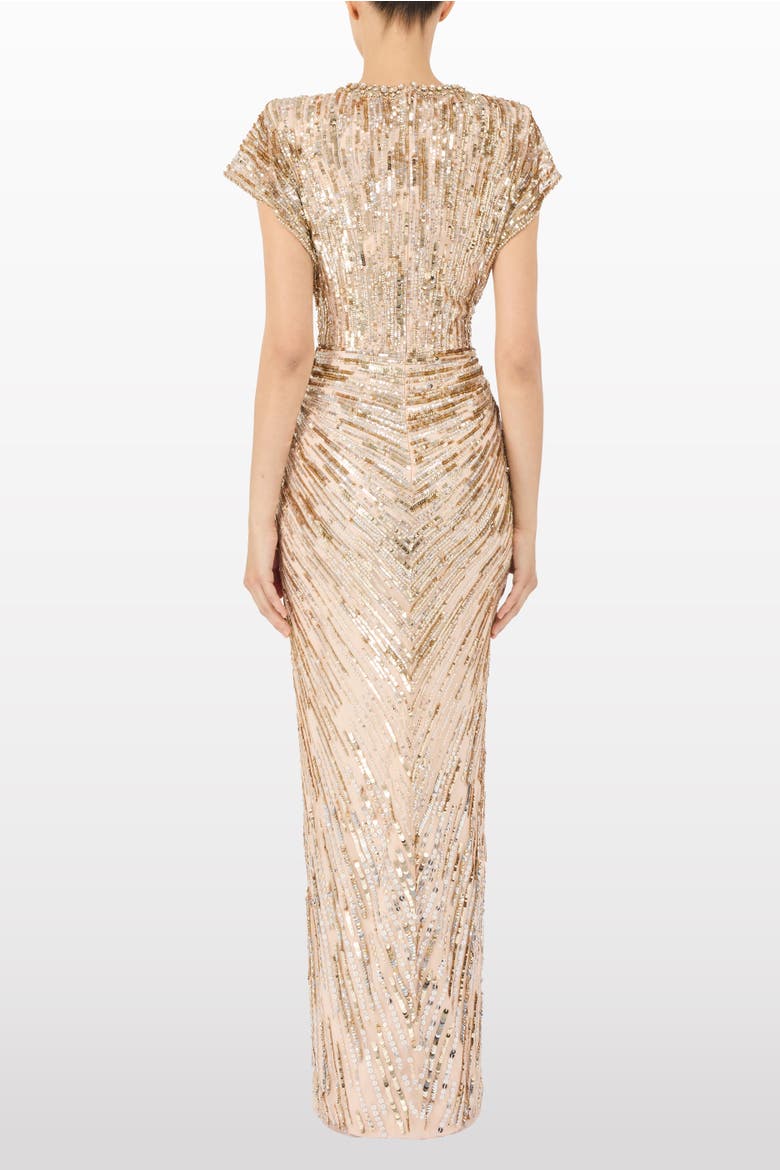 Lacie Maxi Dress, Alternate, color, Morganite