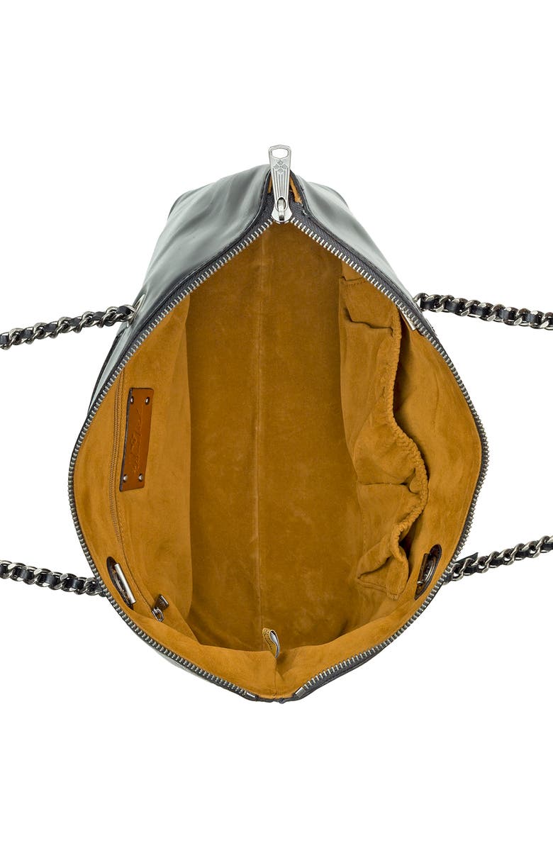 Patricia Nash Belle Leather Tote, Alternate, color, Black