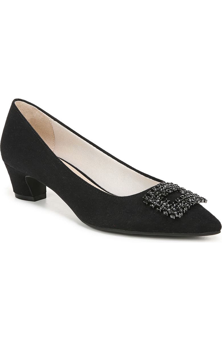 LifeStride Bling Pointed Toe Pump, Main, color, Black