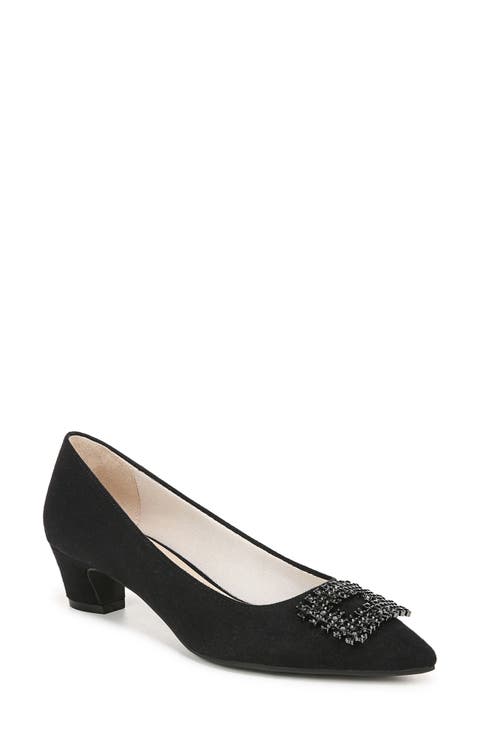 Bling Pointed Toe Pump