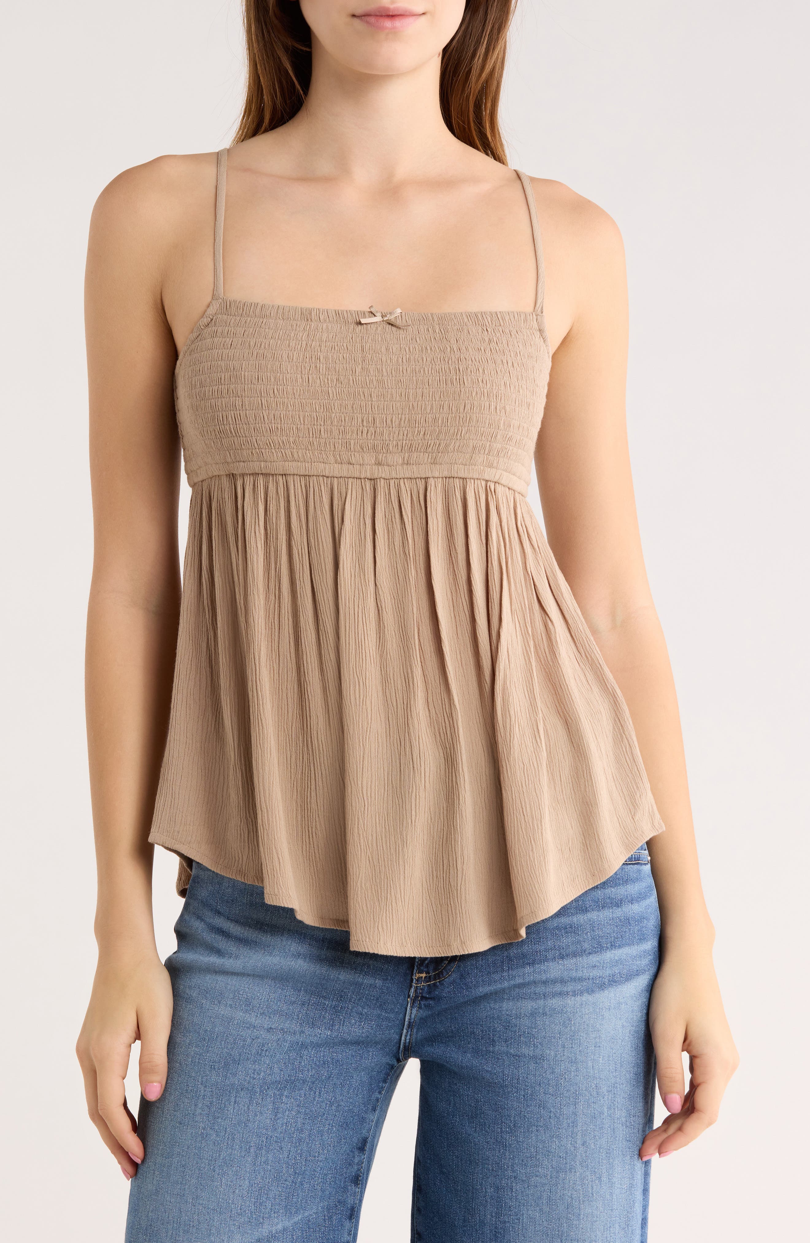 Smocked Boho Cami Top - image 5