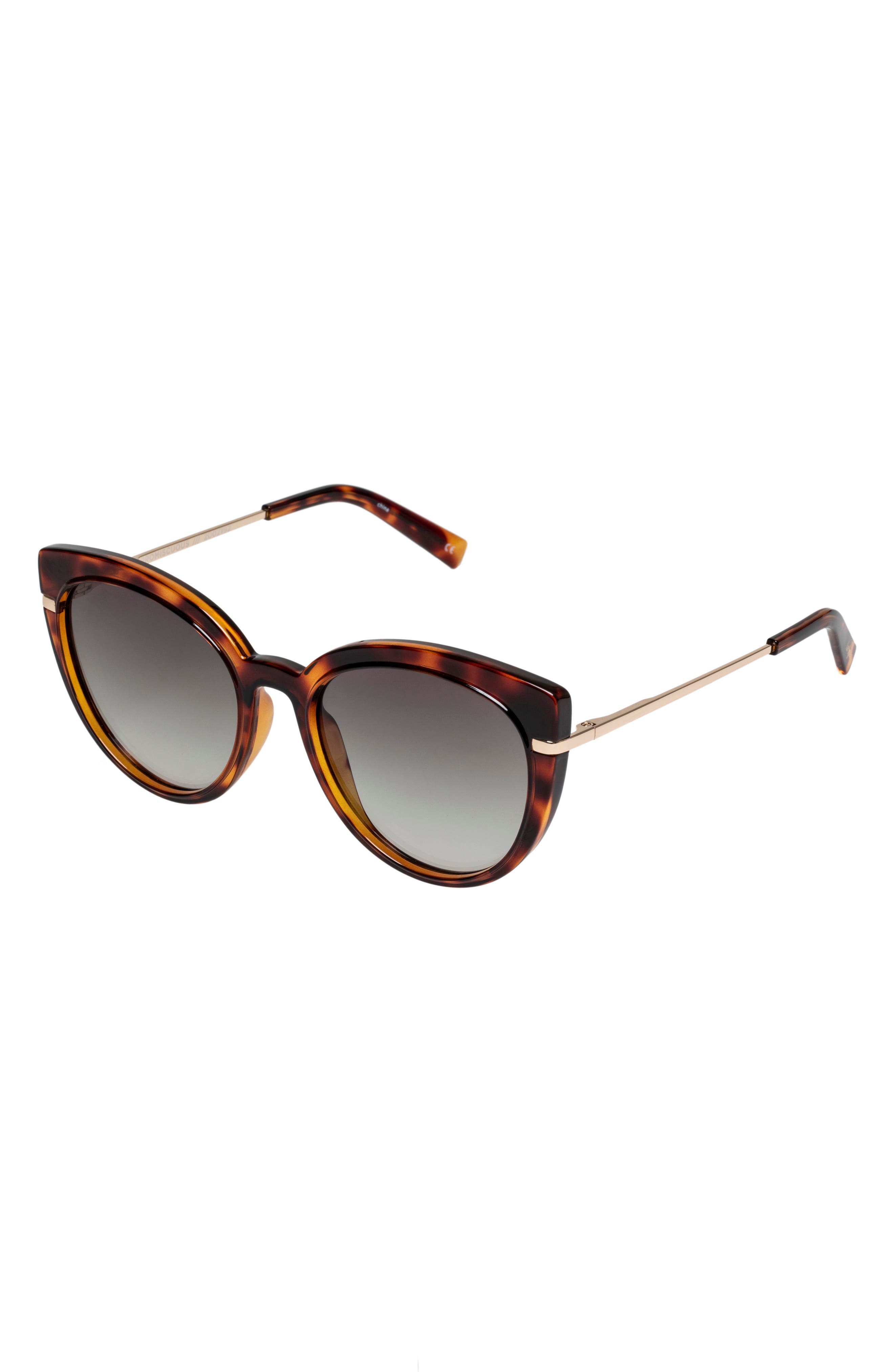 Le Specs 55mm Gradient Cat Eye Sunglasses (Women) | Nordstromrack