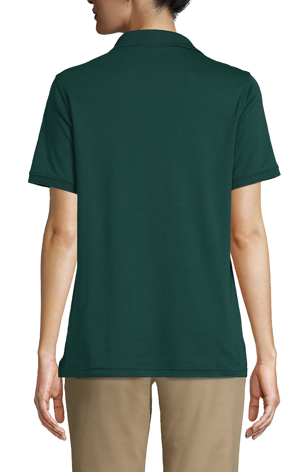 School Uniform  Short Sleeve Interlock Polo Shirt - image 4