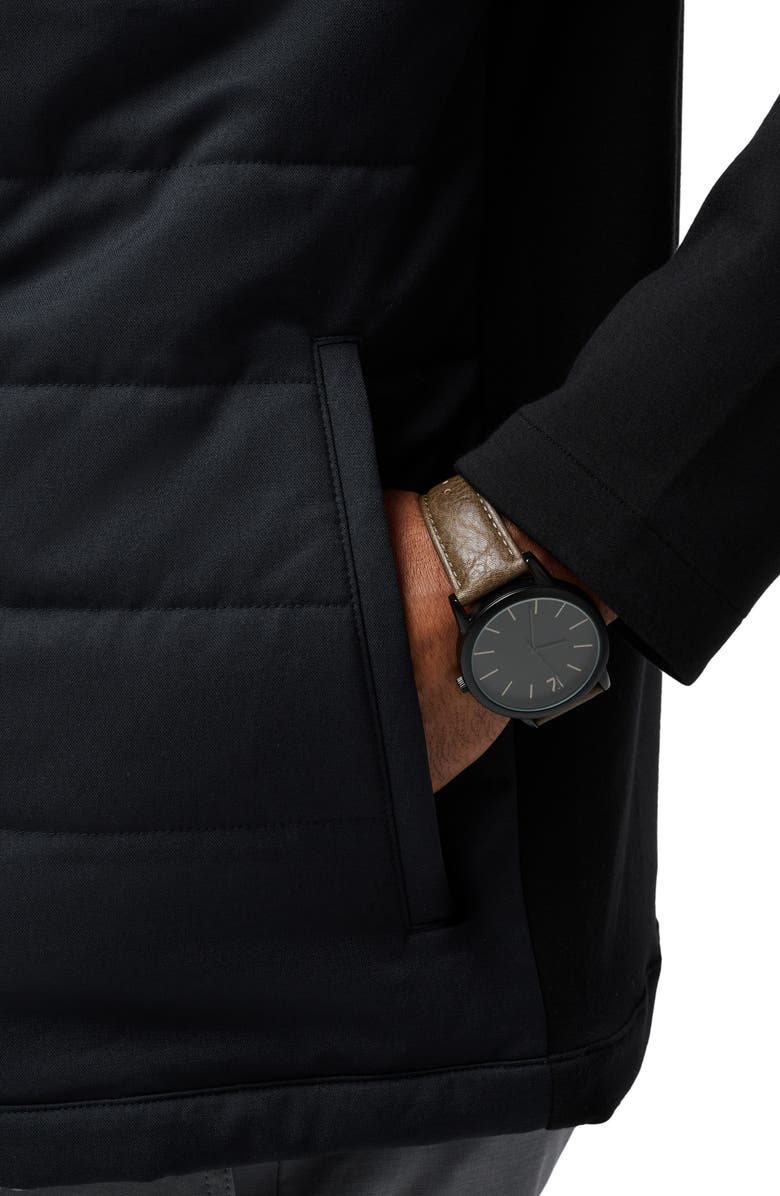 TravisMathew Point of Sail Hybrid Jacket, Alternate, color, Black