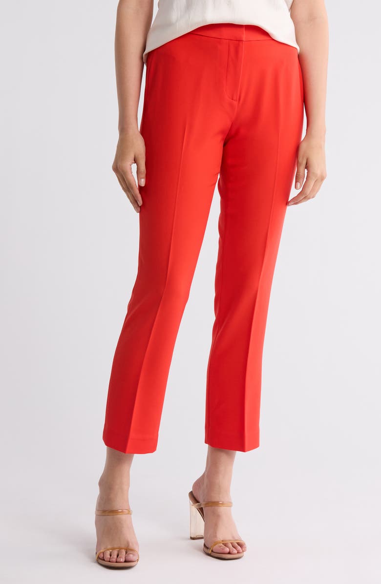Elie Tahari The Sylvie Pants, Main, color, Cayenne