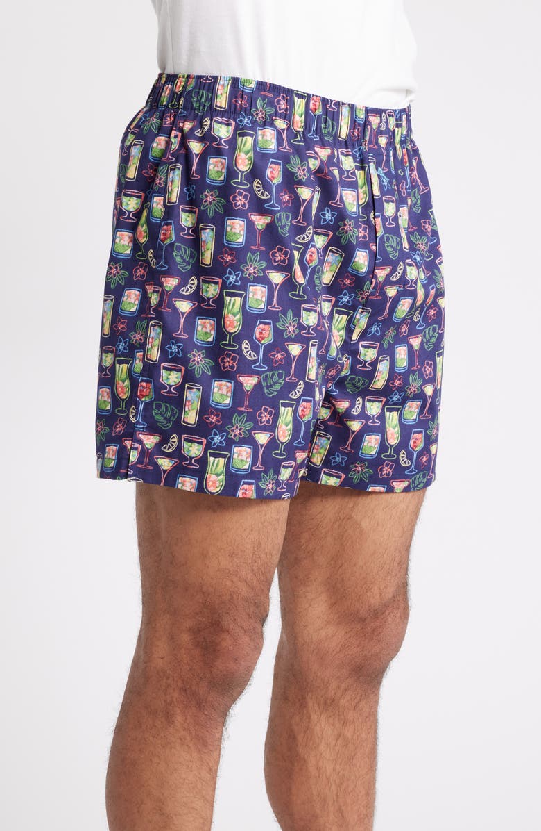 Tommy Bahama Cotton Pajama Shorts, Alternate, color,