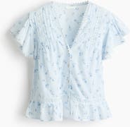 H&M Lace-inset Blouse