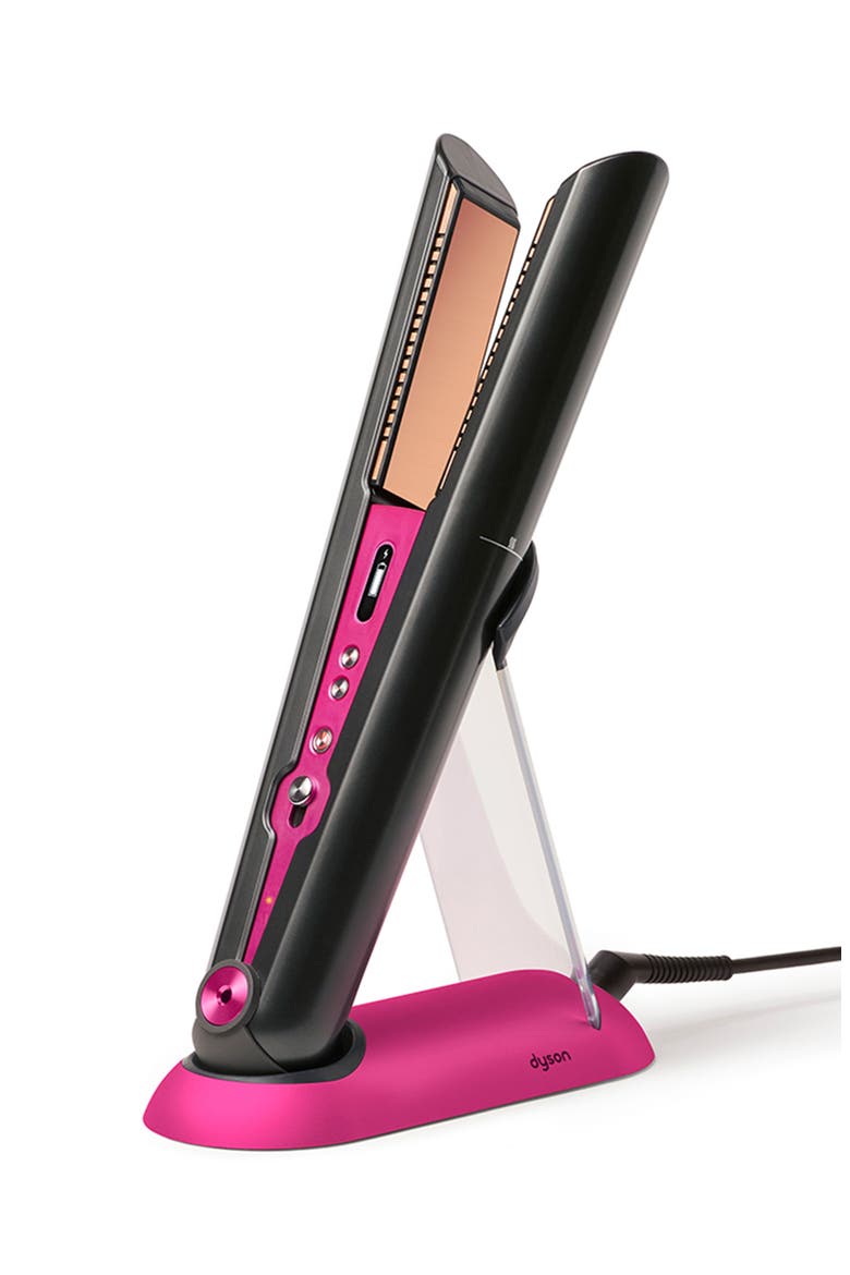 Corrale™ Style Straightener, Alternate, color, IRON/FUSCHIA