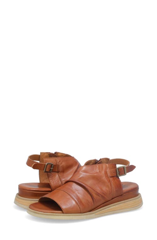 Miz Mooz Conor Slingback Sandal In Brandy