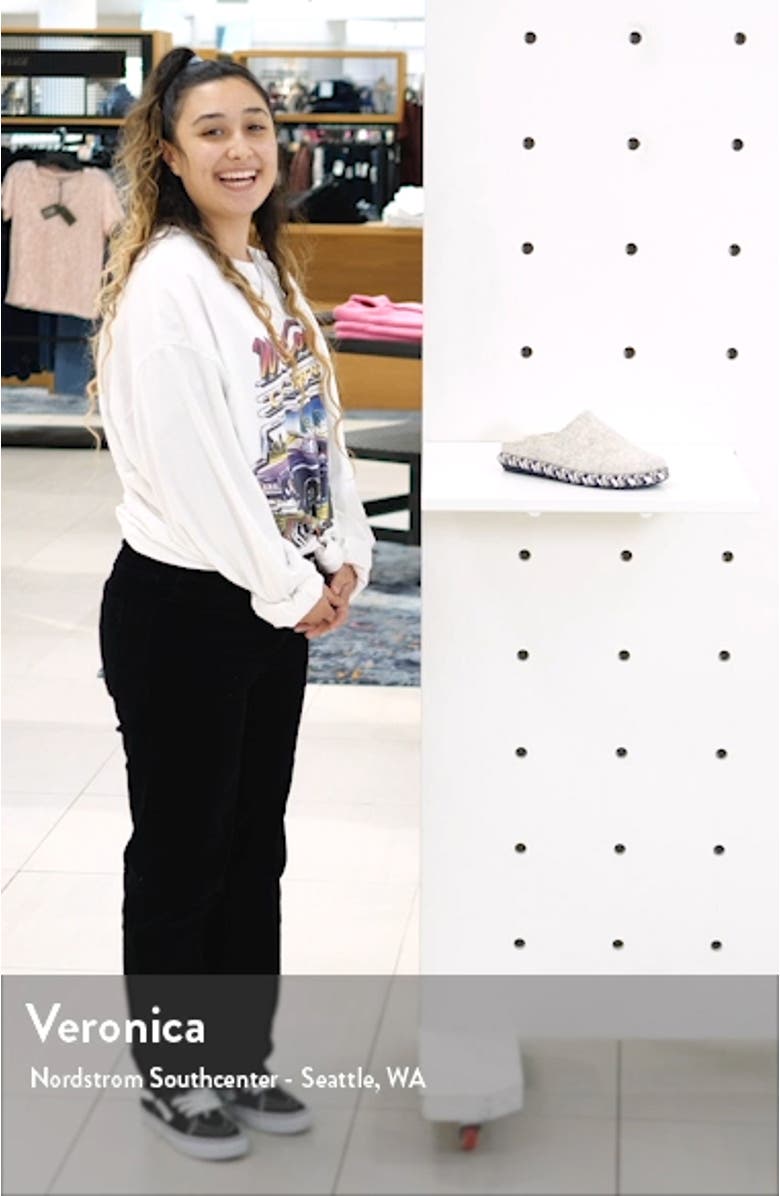 Miri Lined Scuff Slipper, sales video thumbnail