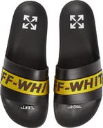 Off-White Industrial Logo Slide Sandal