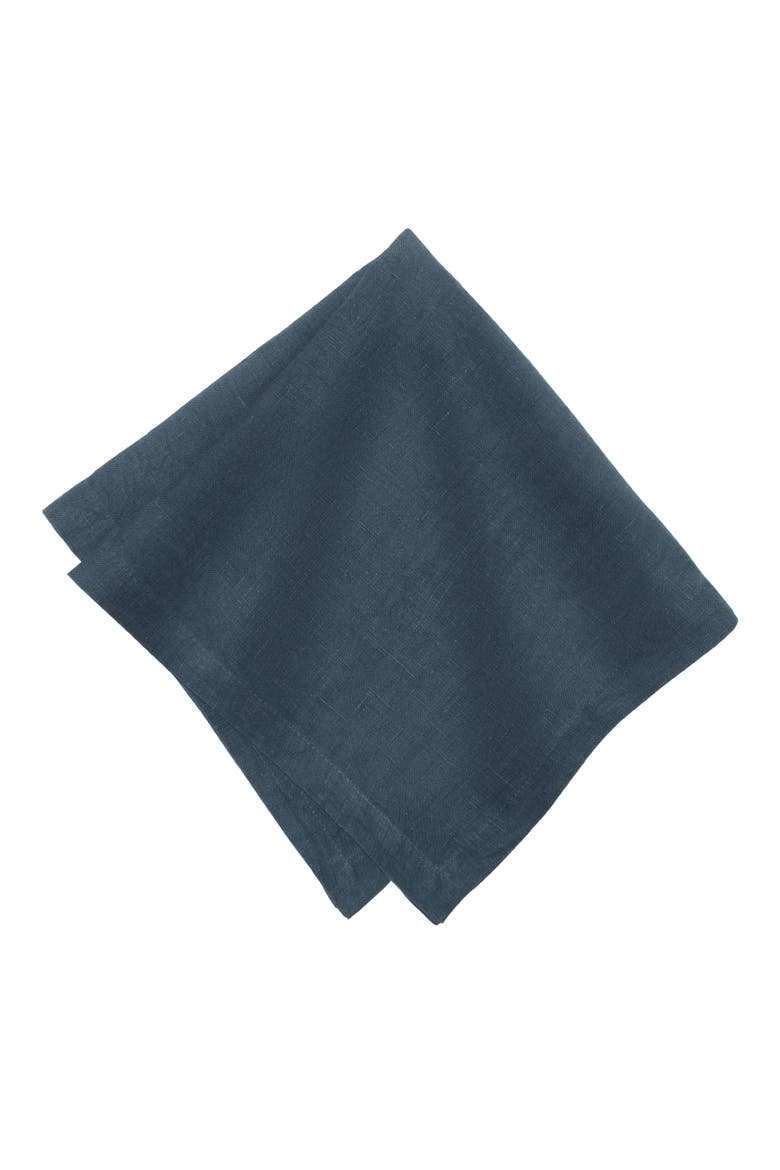 Everyday Napkins - Set of 4, Alternate, color, Indigo 21" x 21"
