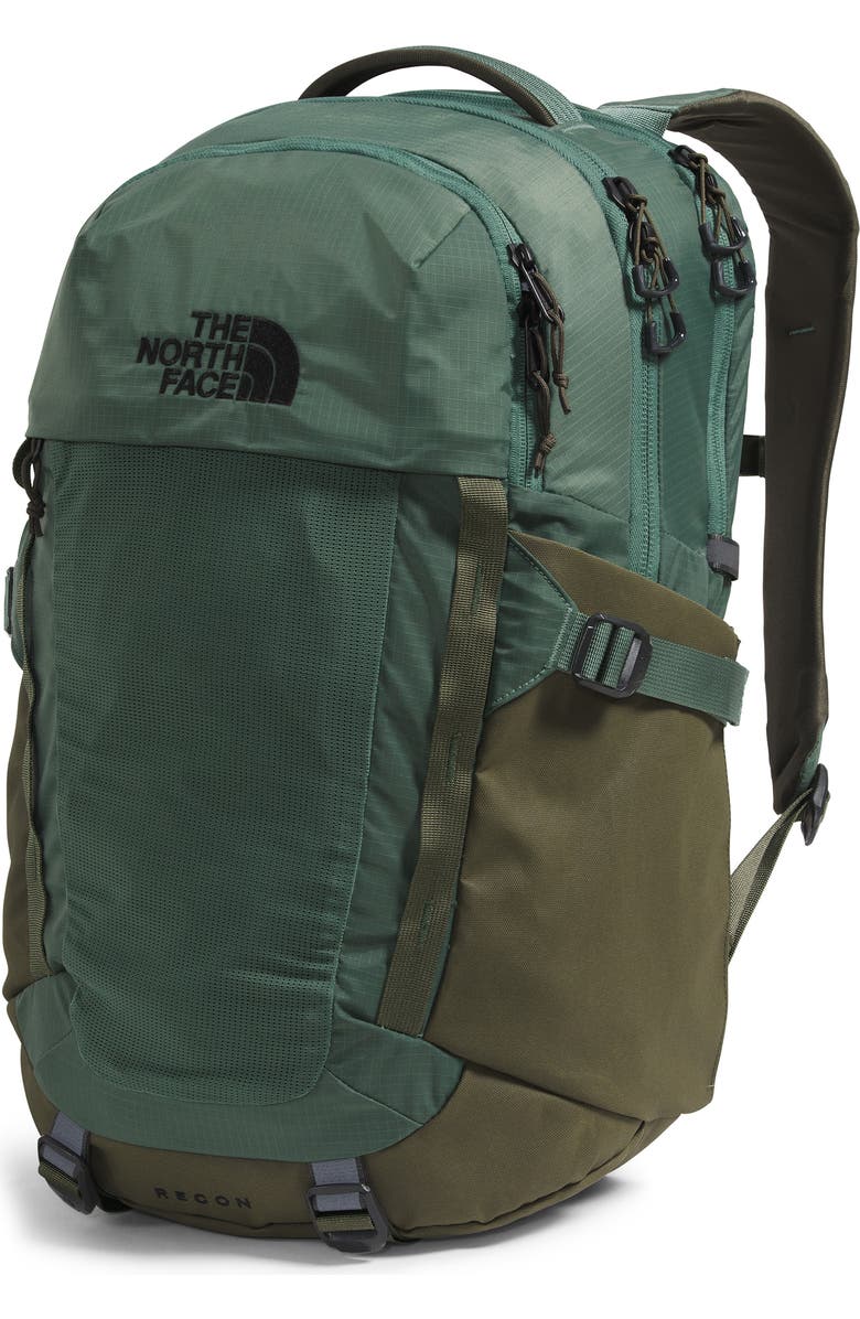 The North Face Recon 28L Water Repellent Backpack, Alternate, color, Duck Green/ New Taupe Green