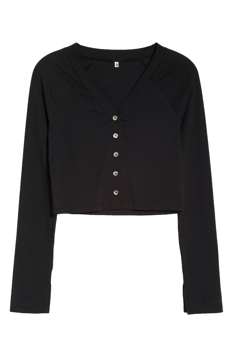 Honeydew Mantra Crop Cardigan, Alternate, color,