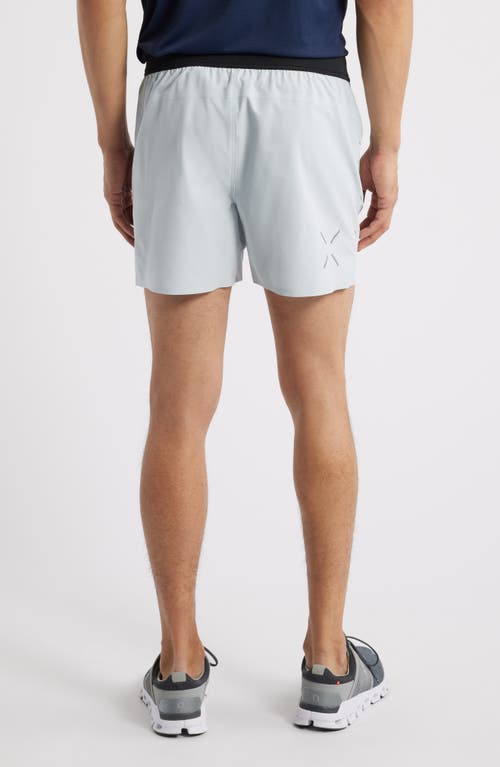 Ten Thousand Interval Unlined 5-inch Training Shorts In Light Grey