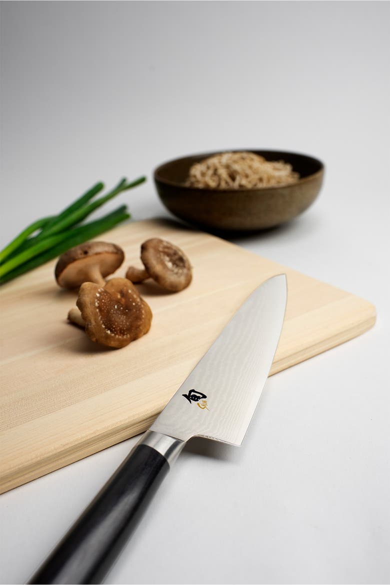 Classic Asian Cook's 7" Knife, Alternate, color, BLACK