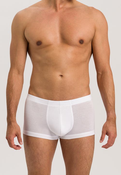 Hanro Cotton Sporty Boxer Brief In White