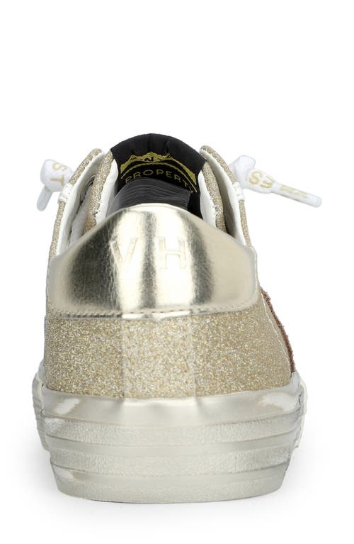 Vintage Havana Alive Camo Sneaker In Matt Gold