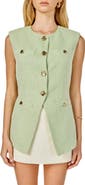 Endless Rose Tweed Vest