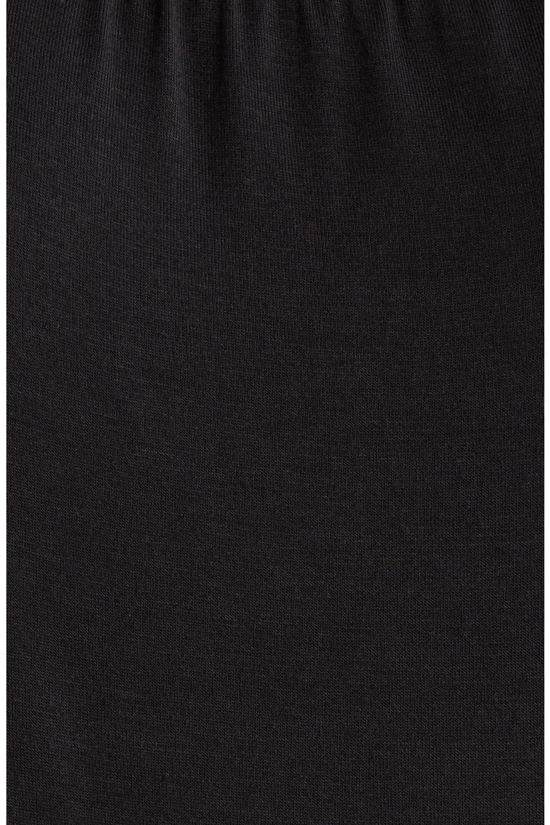 All American Shortie Pajamas, Alternate, color, BLACK