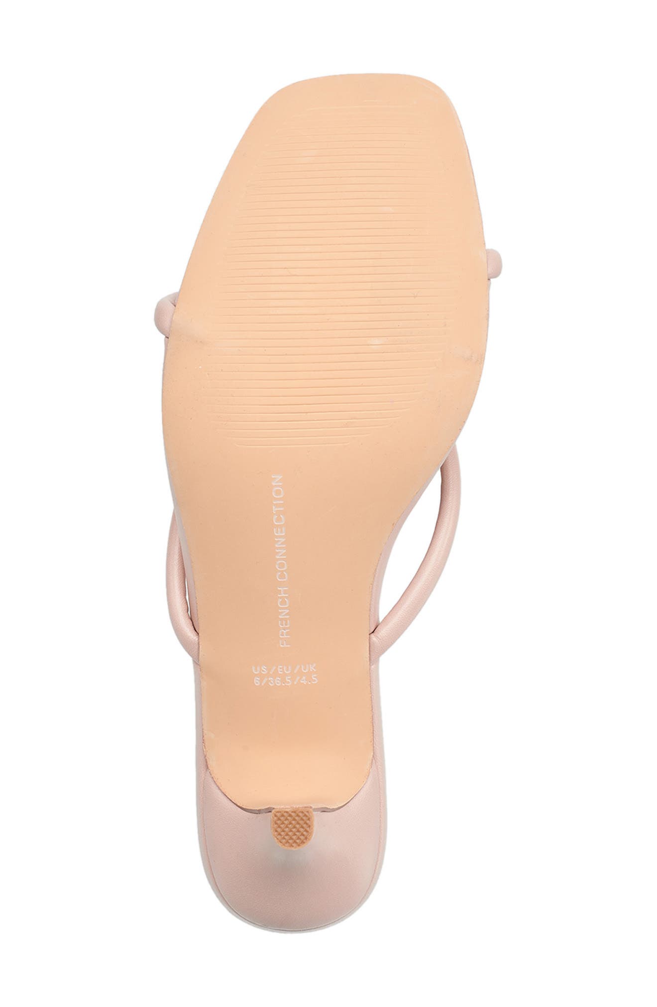 French Connection Twirl Charm Sandal, Alternate, color, Nude