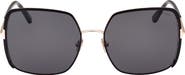TOM FORD Raphaela 60mm Butterfly Sunglasses