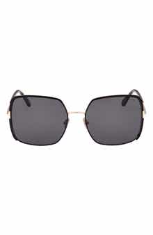 TOM FORD Raphaela 60mm Butterfly Sunglasses