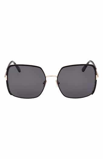 TOM FORD Raphaela 60mm Butterfly Sunglasses