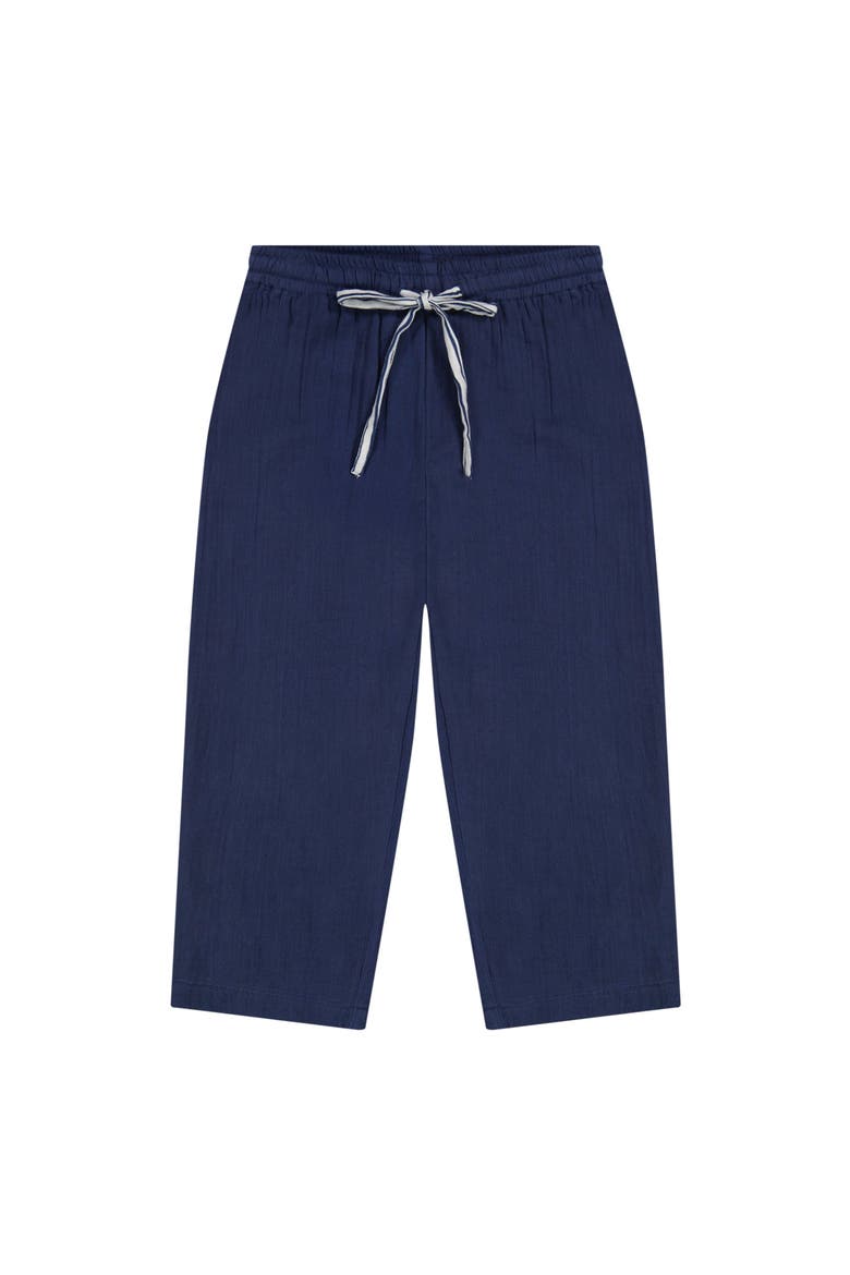 La Plage Drawstring Pant, Main, color, Blue