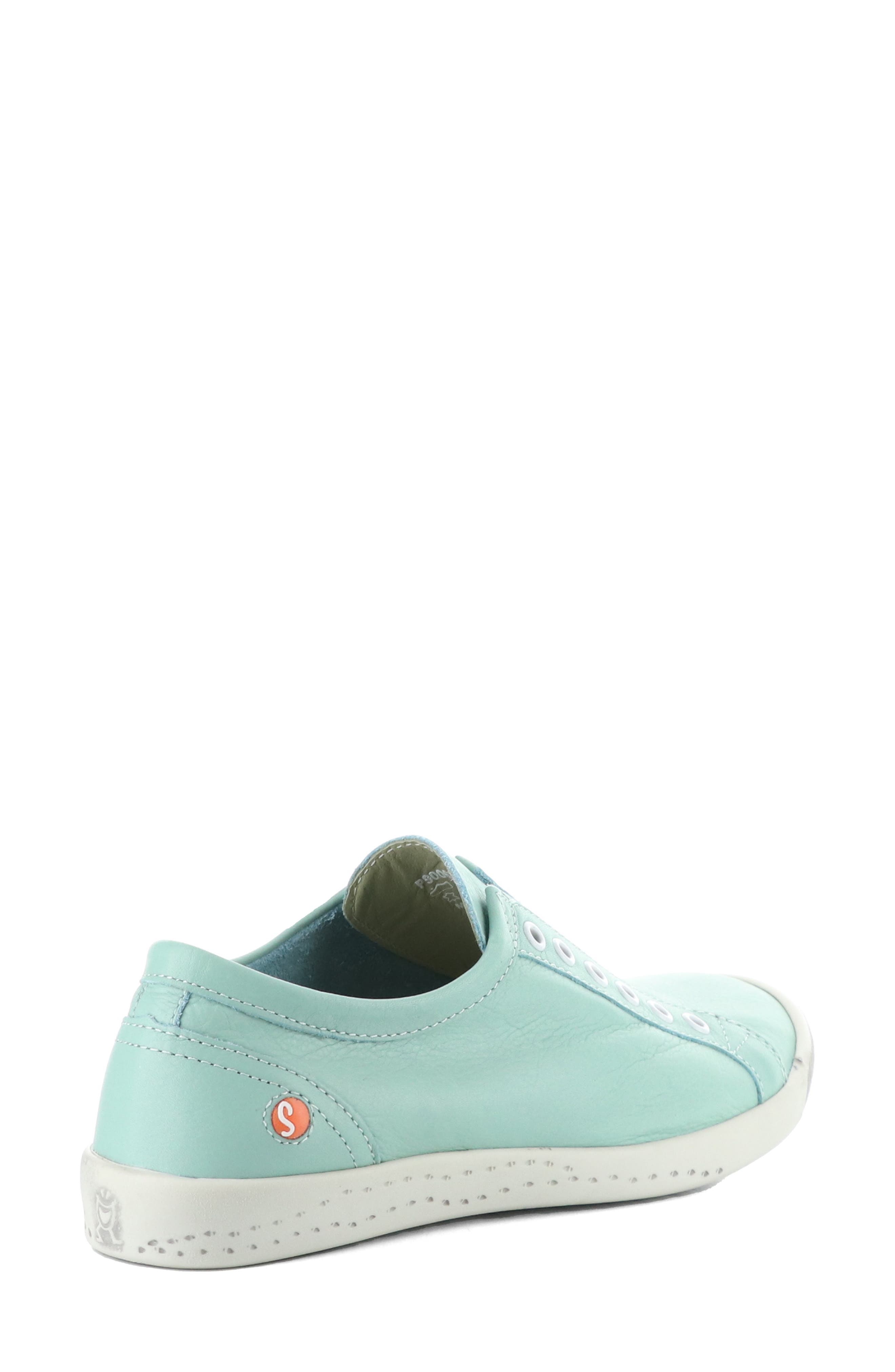 Softinos by Fly London Irit Low Top Sneaker, Alternate, color, 020 Ocean Smooth Lea