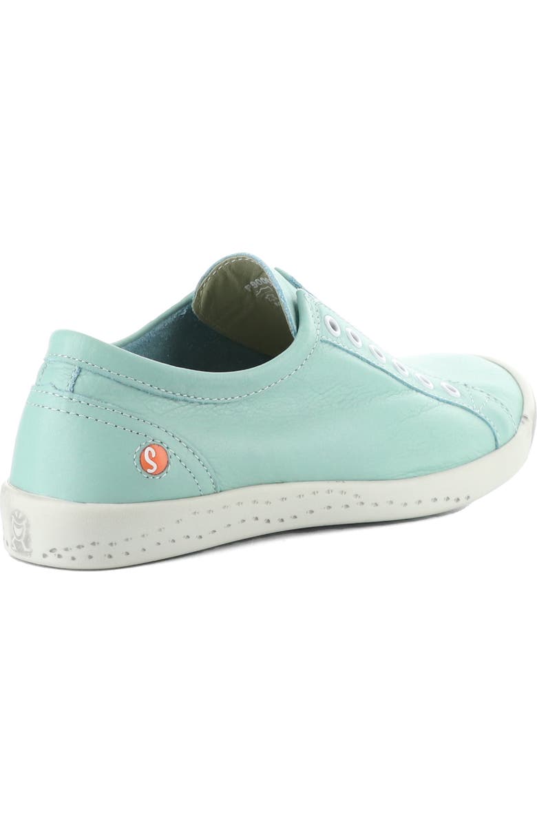 Softinos by Fly London Irit Low Top Sneaker, Alternate, color, 020 Ocean Smooth Lea