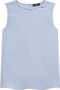 Theory Sleeveless Silk Blouse