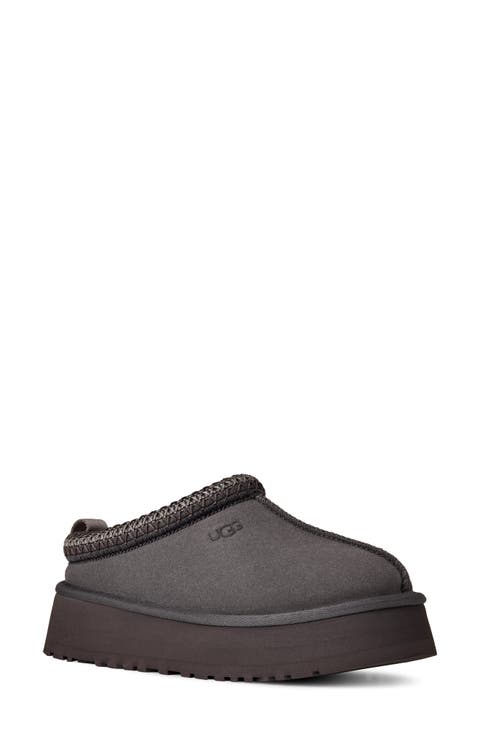 Tazz II Genuine Shearling Lined Platform Slipper (Women)