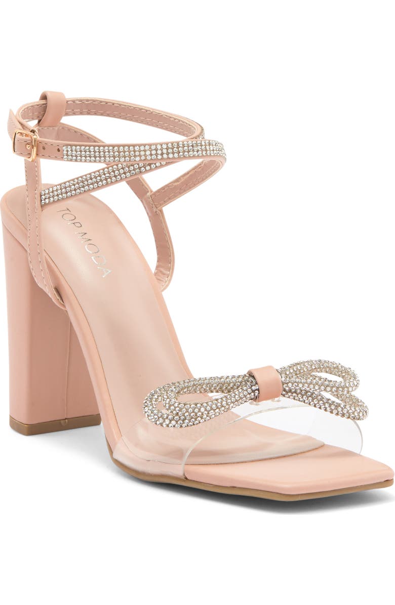 TOP GUY SHOES Nile Rhinestone Sandal, Main, color,