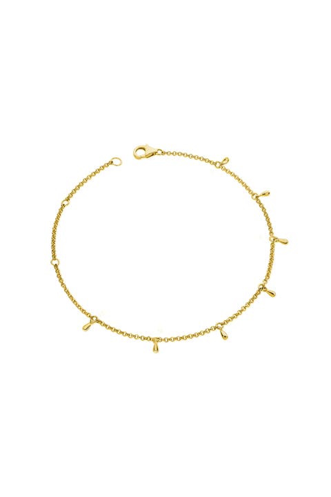 Multi Drop Anklet