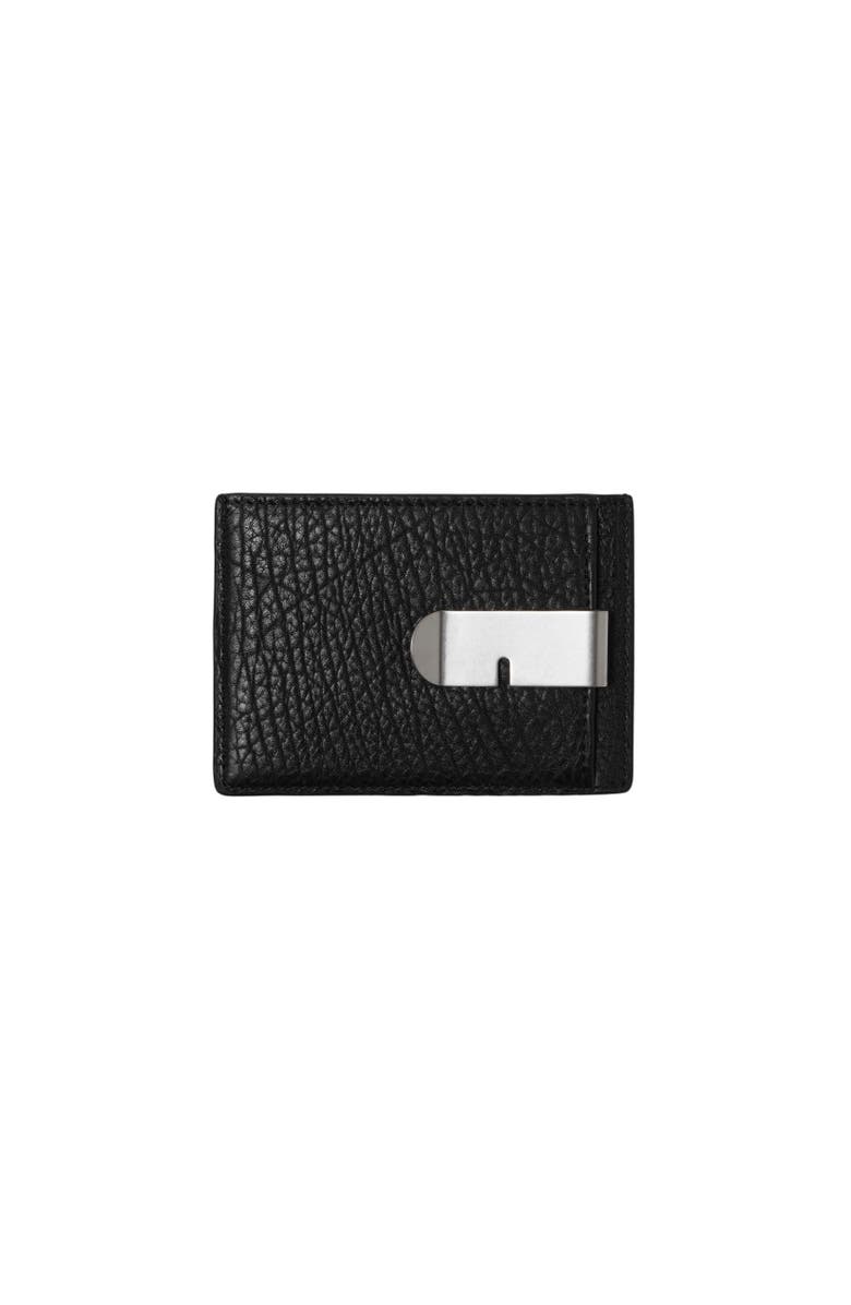 Burberry B Cut Clip Card Case, Alternate, color,