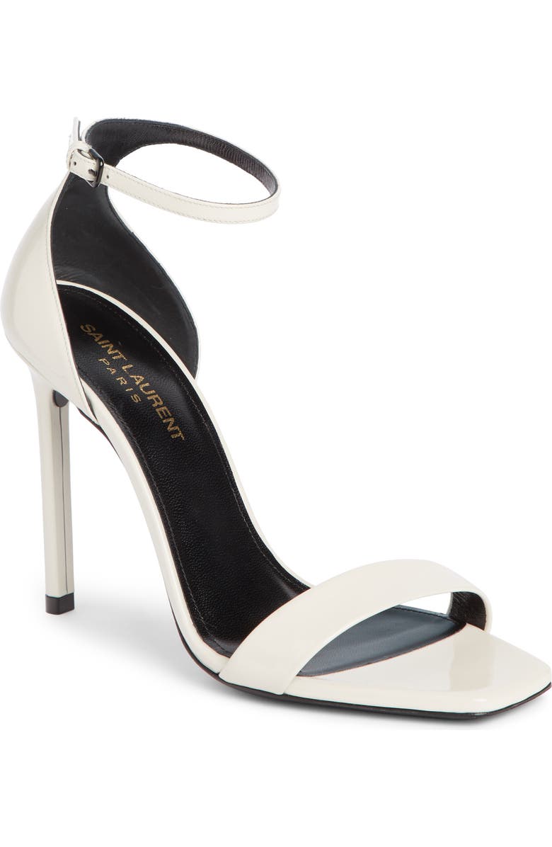 Saint Laurent Amber Ankle Strap Sandal, Main, color,